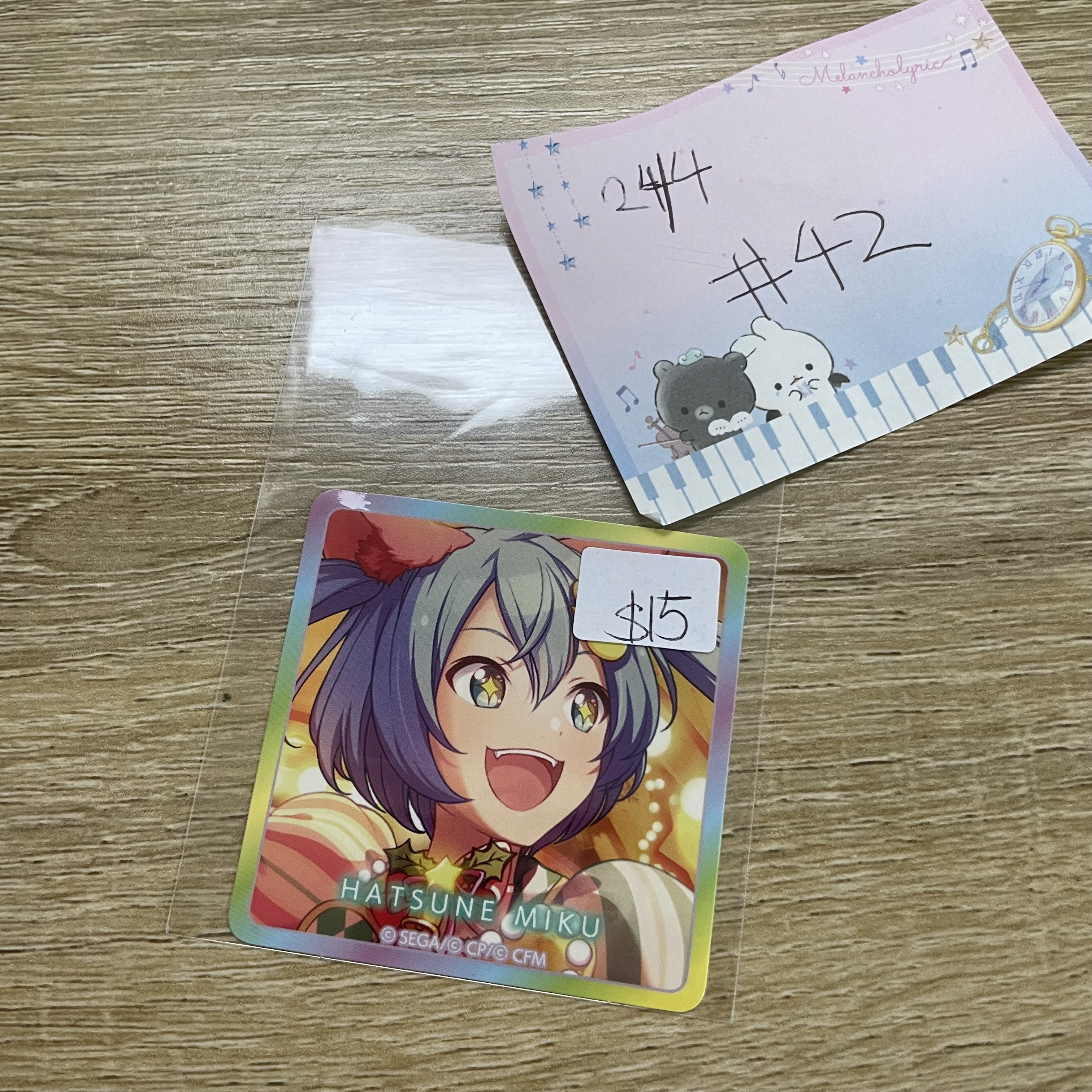 PROJECT SEKAI MIKU 貼紙#42