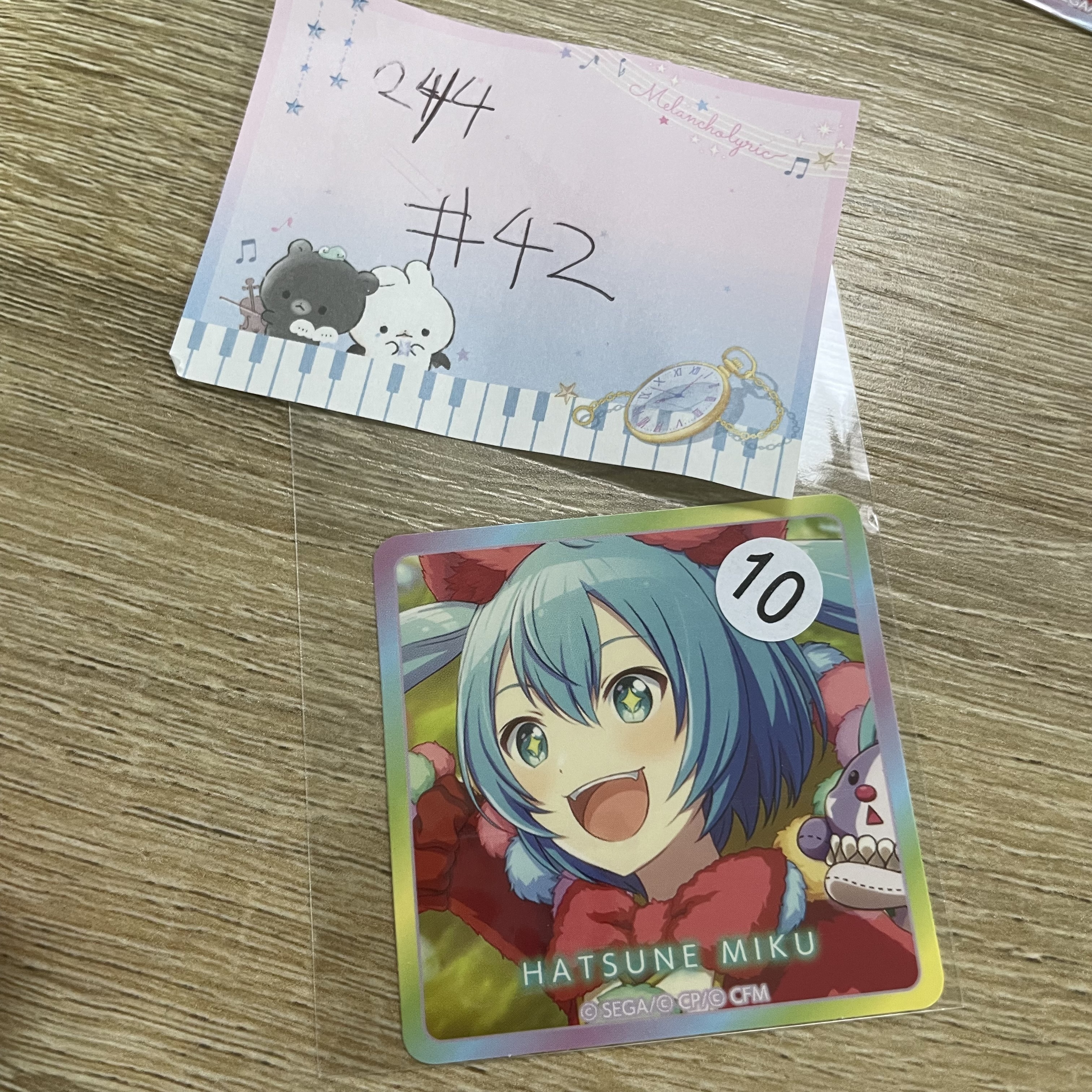 PROJECT SEKAI MIKU 貼紙#42