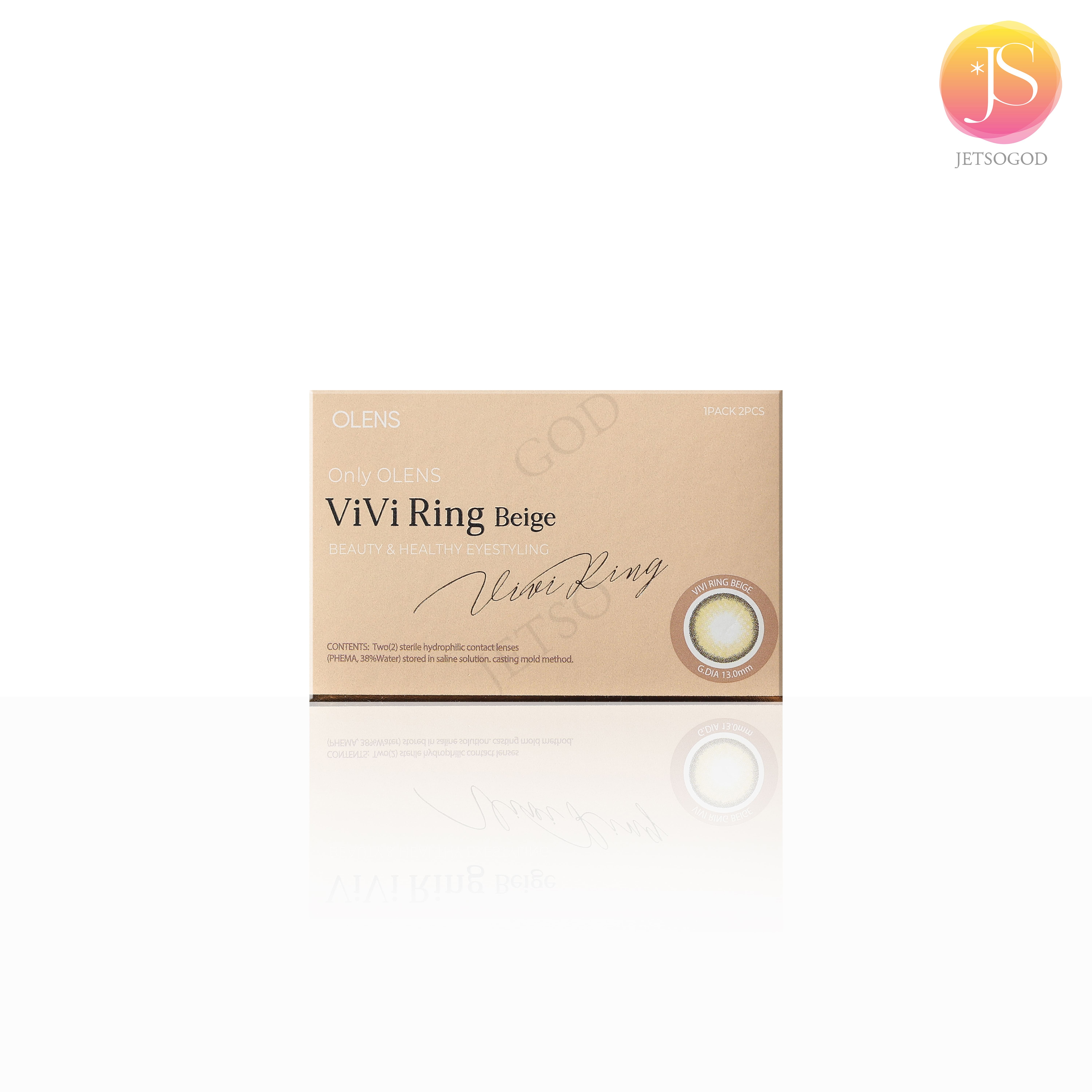 OLENS Vivi Ring Monthly (Beige)