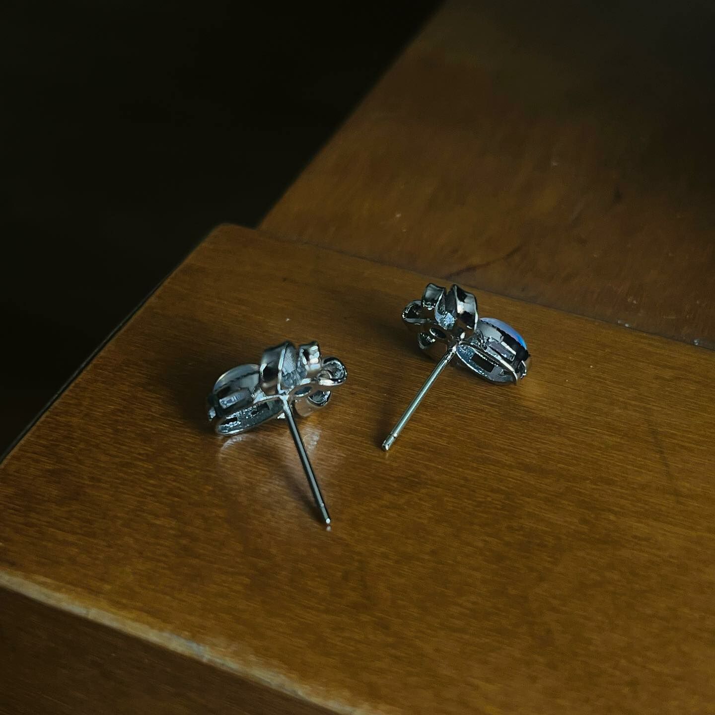 [原石] 衣索比亞蛋白石 耳環