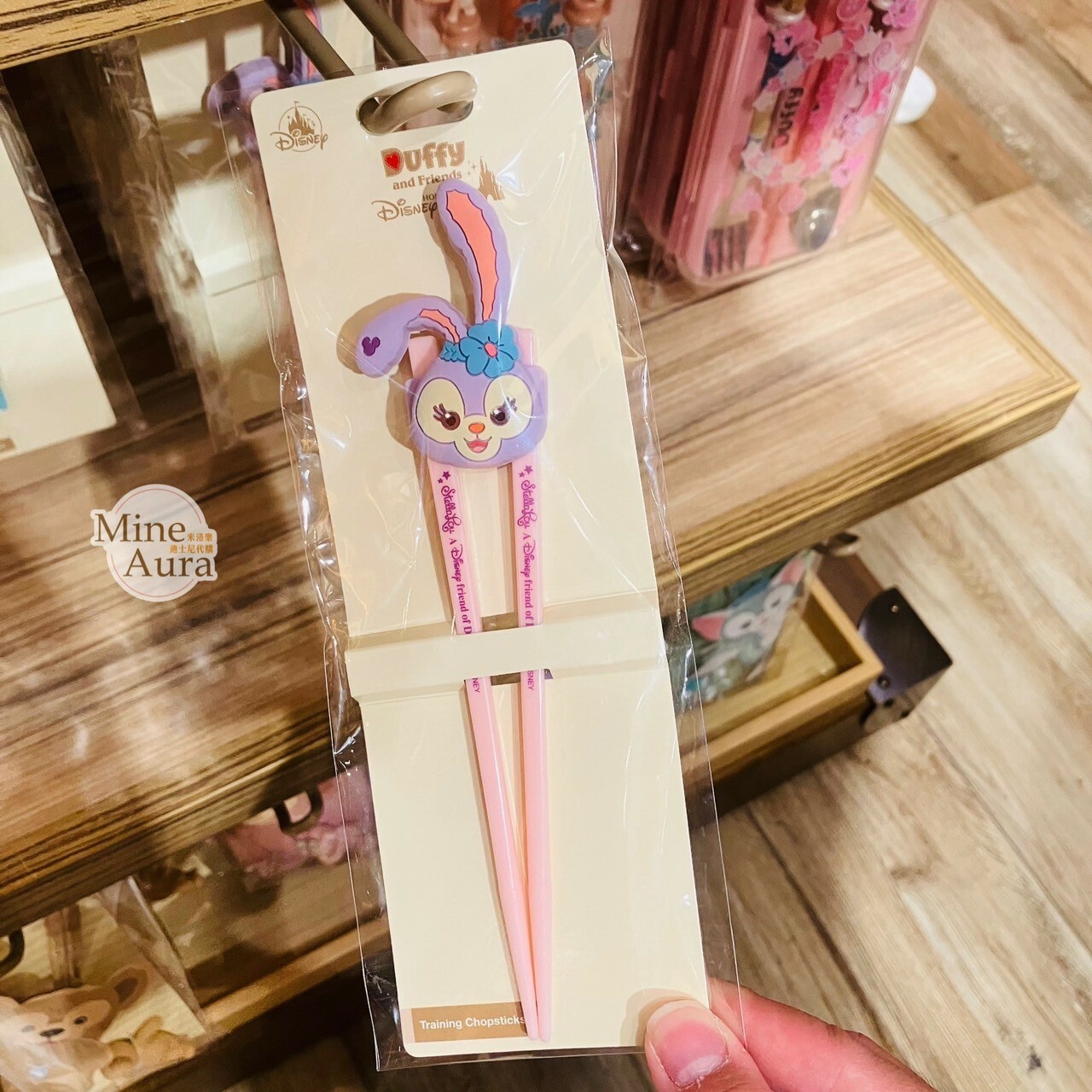 史黛拉露 星黛露 StellaLou 大頭造型 寶寶專用 學習筷 -香港迪士尼樂園