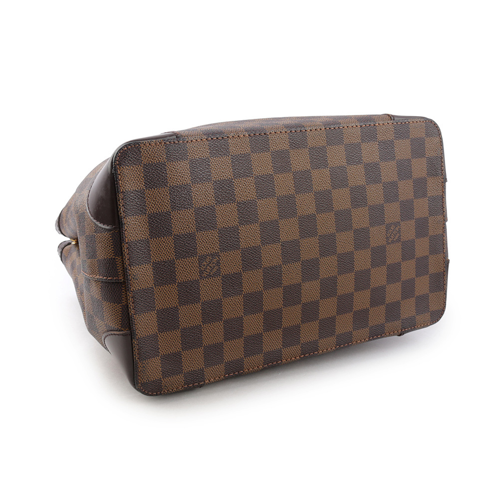 【Louis Vuitton / LV】Hampstead PM 棋盤格帆布金牌肩背包 N51205