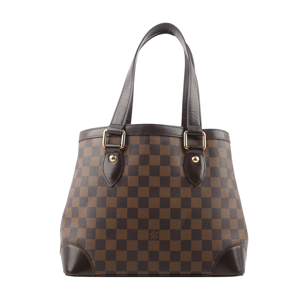 【Louis Vuitton / LV】Hampstead PM 棋盤格帆布金牌肩背包 N51205