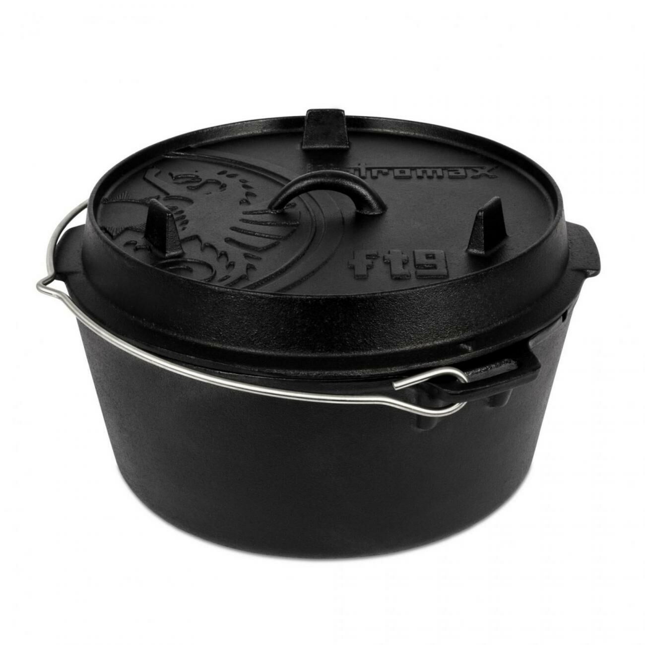 【Petromax】Dutch Oven ft9-t 鑄鐵荷蘭鍋(平底)(有腳)  淺 / 深
