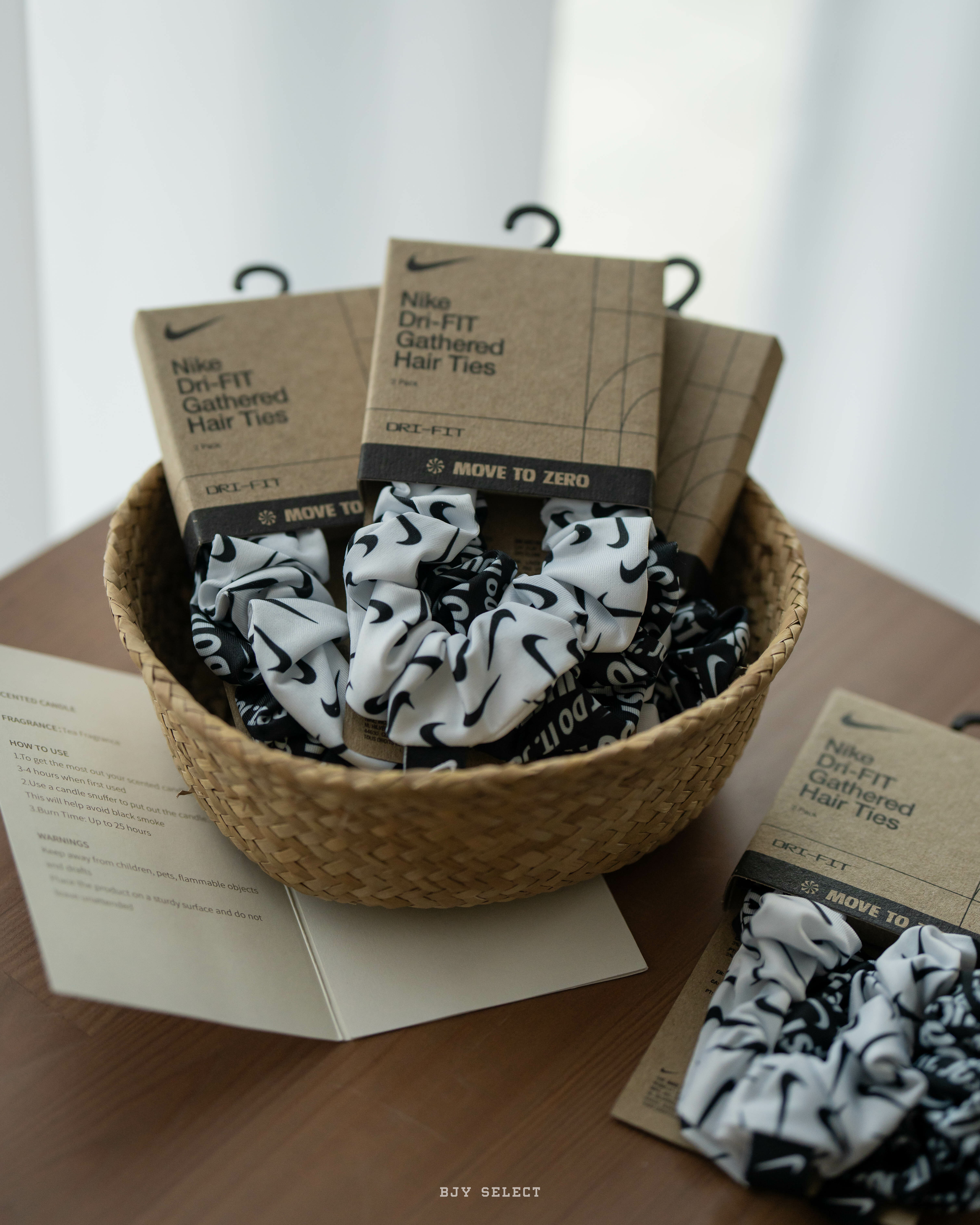 #現貨 海外限定 NIKE GATHERED 滿版LOGO 髮圈 2.0 2入組 DC3666-127 黑白 053 黑綠