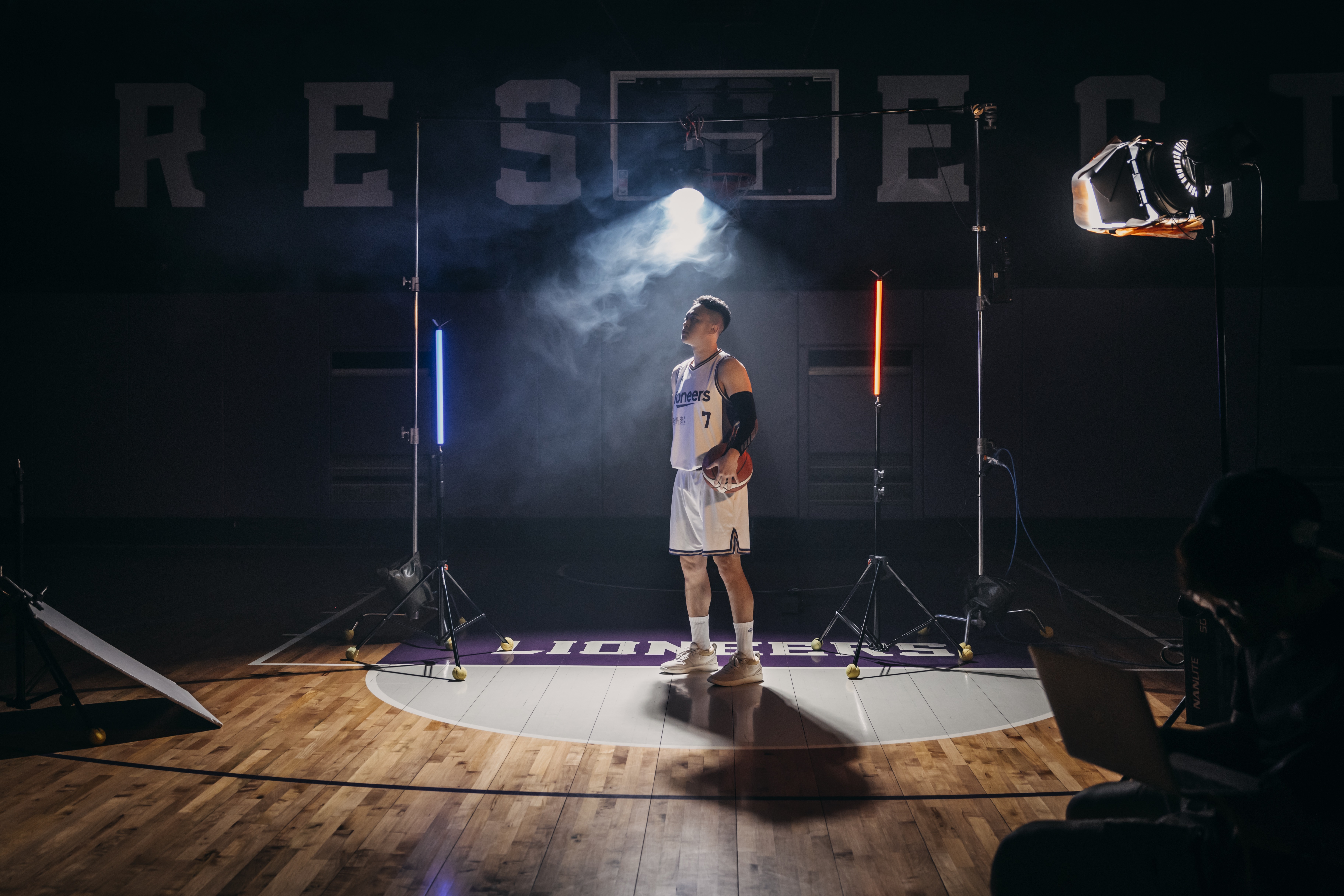 新竹攻城獅曾柏喻 黑狗運動襪