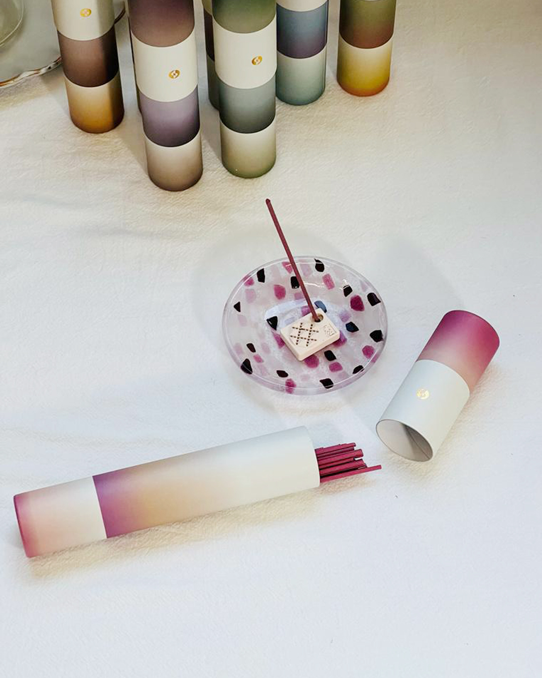 Scentscape 系列線香 洋梨＆白麝香｜日本香堂