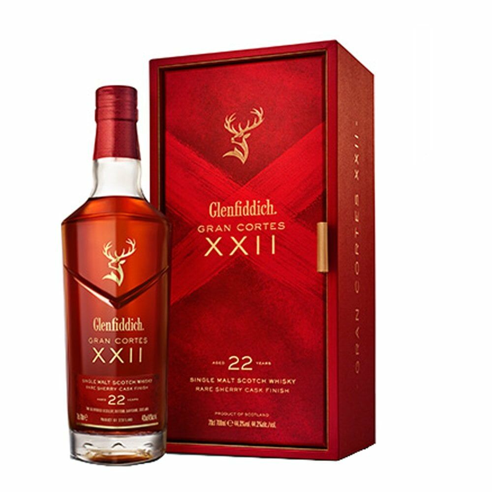 格蘭菲迪 22年璀璨系列雪莉酒桶單一純麥威士忌 Glenfiddich 22 Years Gran Cortes Single Malt Whisky