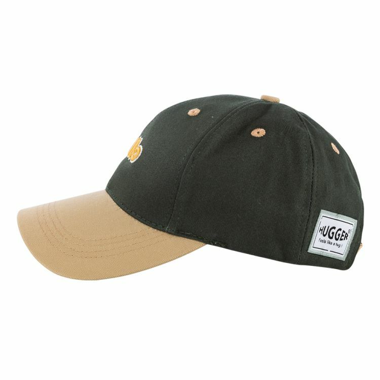 Contrasting Color Children's Baseball Cap - Army Green