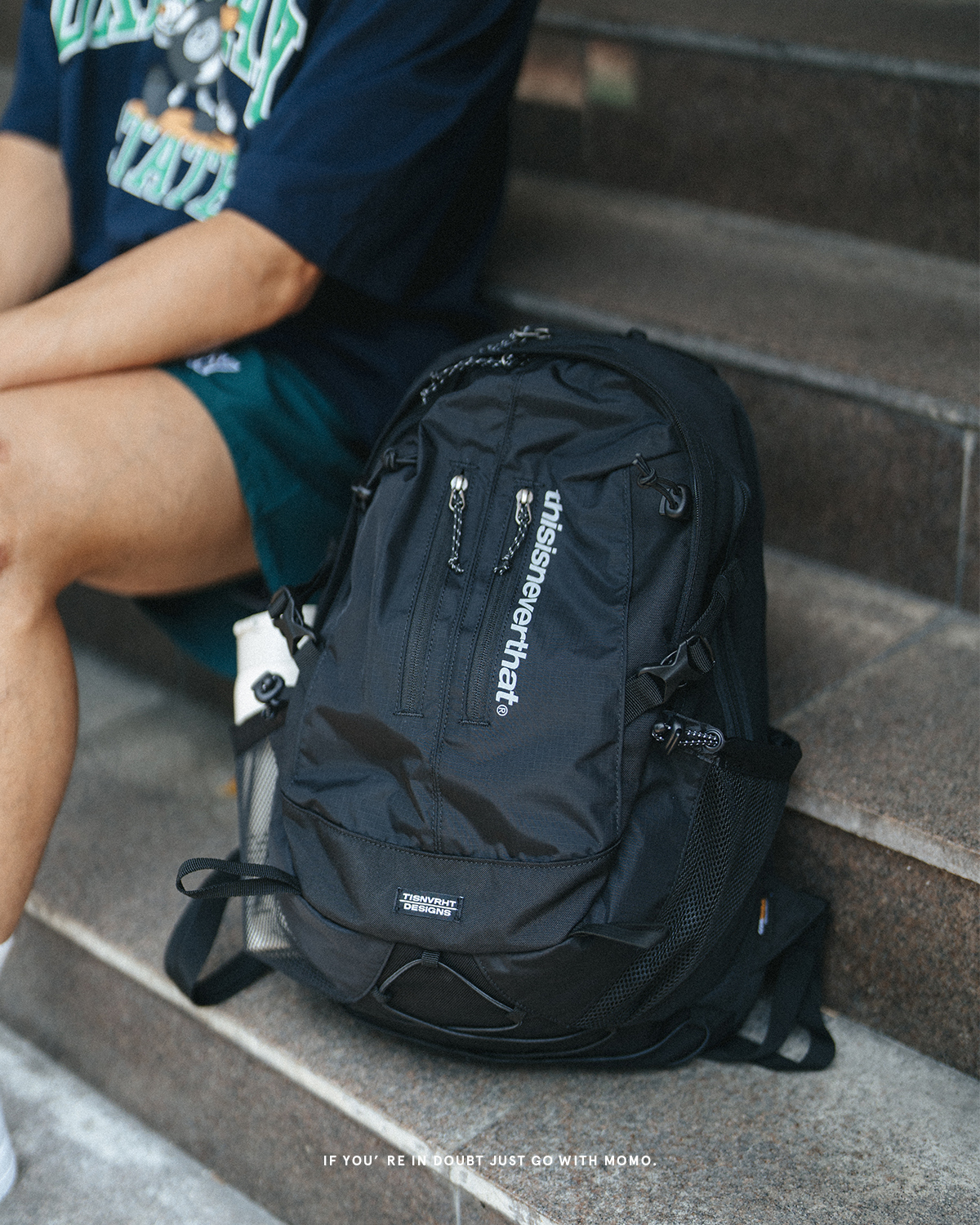 thisisneverthat SP 29 Logo-Print CORDURA® Backpack 後背包 thisisneverthat SP 29 Logo-Print CORDURA® Backpack 後背包