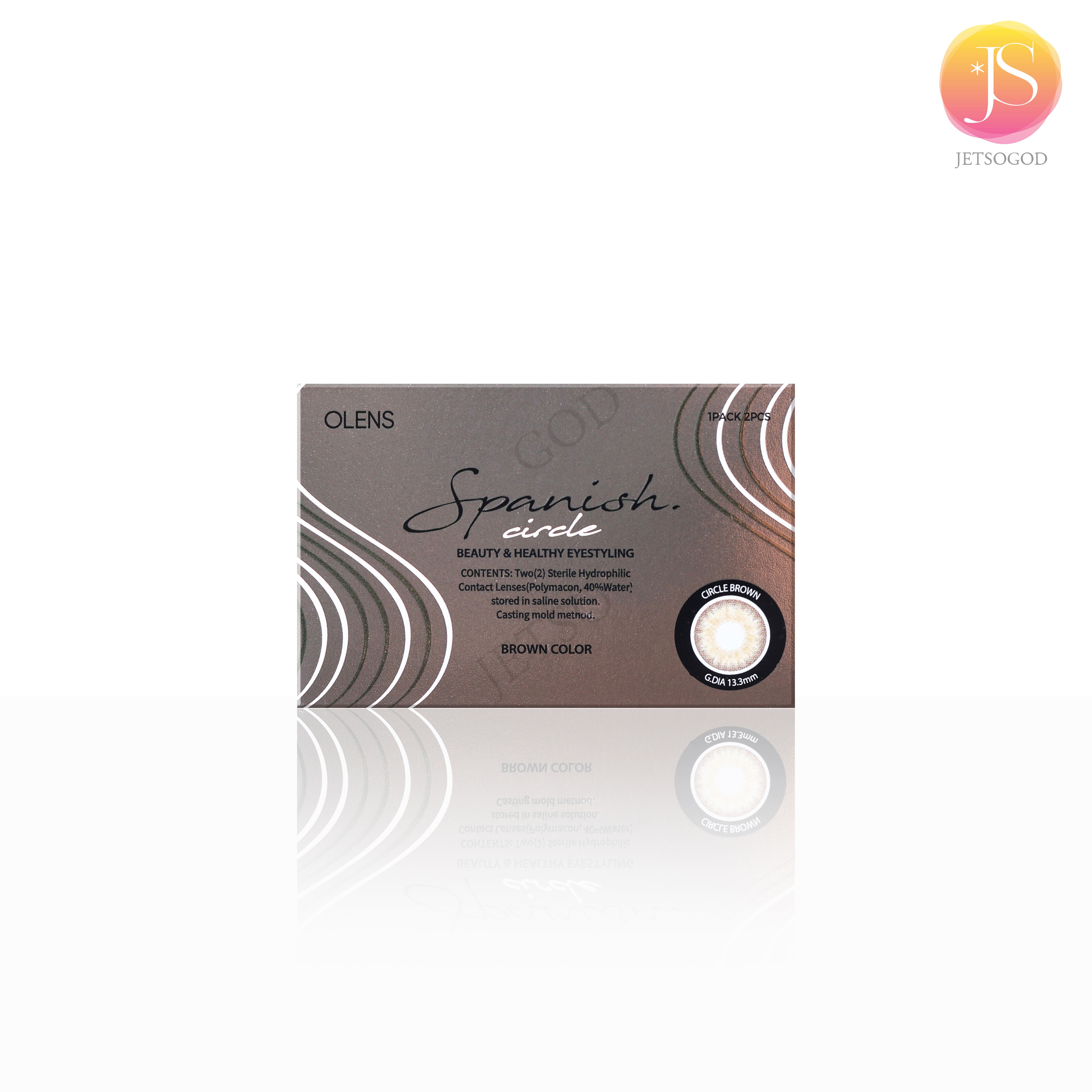 OLENS Spanish Circle Monthly (Brown)