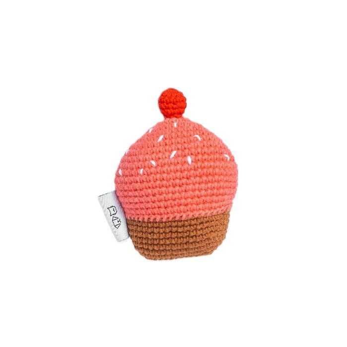 泰國Ketawa 手工針織玩具 - 杯仔蛋糕