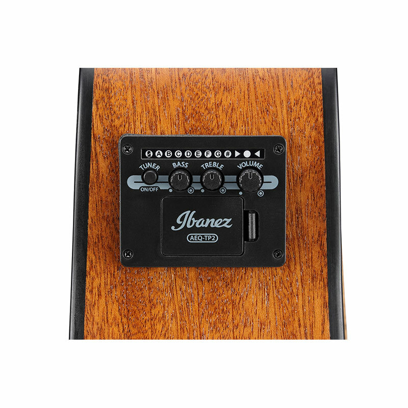 Ibanez Ibanez AAM50ce 雲杉木面單 沙比利木側背 側響孔 可插電 電木吉他 第 5 張圖片｜三峽吉他 / Bass