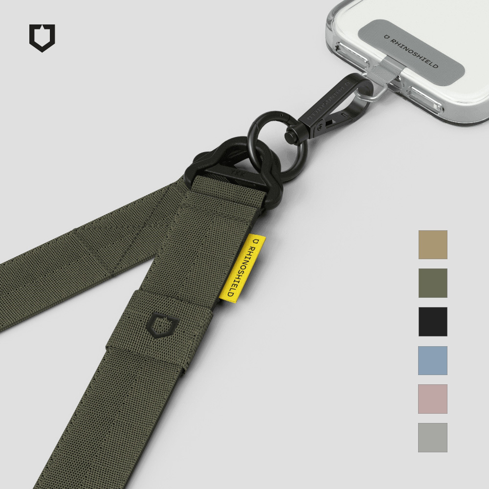 【RHINOSHIELD 犀牛盾】機能快扣背帶手機掛繩 (不含夾片)