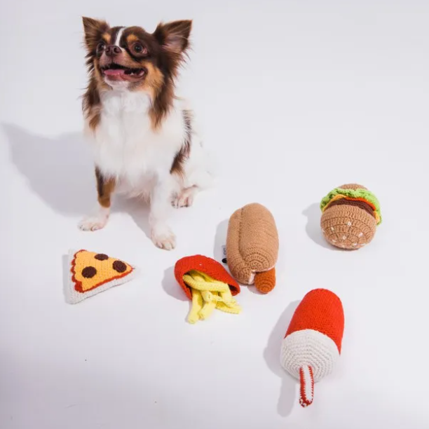 泰國Ketawa 手工針織玩具 - 漢堡包