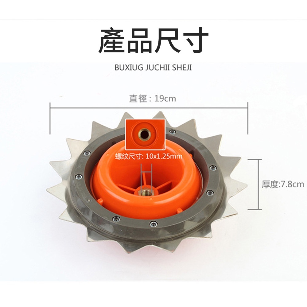 附發票｜SSDMD不鏽鋼雙重割草盤 ｜割草盤 除草盤 雙重 打草頭 牛筋盤  除草 刀片 割草刀 一字刀