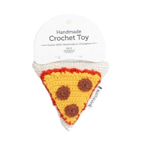 泰國Ketawa 手工針織玩具 - PIZZA