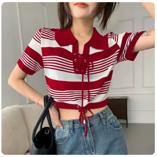 Summer Short Shirt Women's (Maroon Shirt M - One Size)