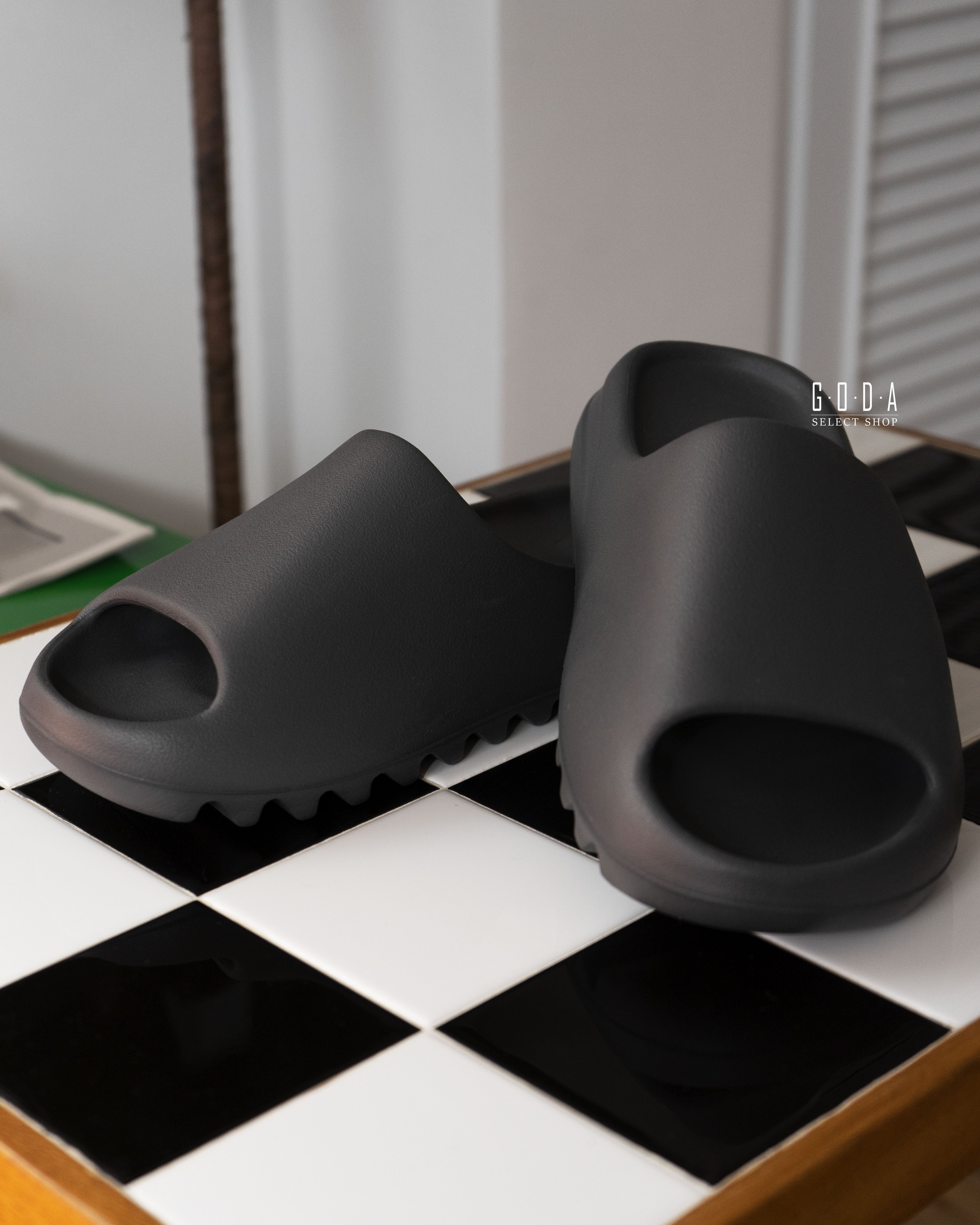 Adidas Yeezy Slide Granite 深灰 拖鞋 ID4132