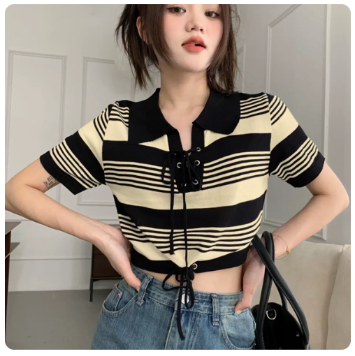 Summer Crop Shirt Women's (Apricot Shirt M - One Size)