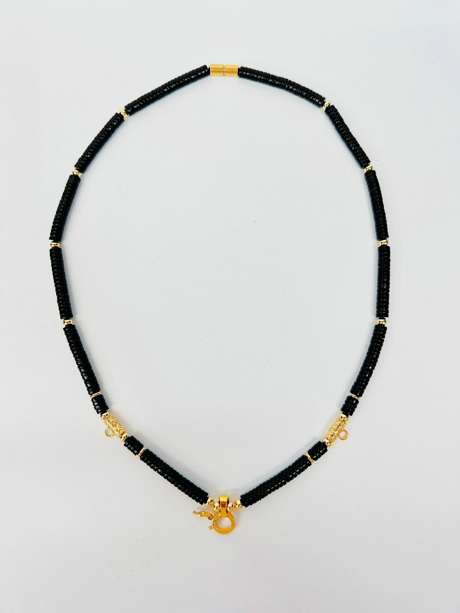 泰國供請 開運防小人 單眼椰殼 頸鍊 佛牌鍊 銀色 金色 三扣 三掛