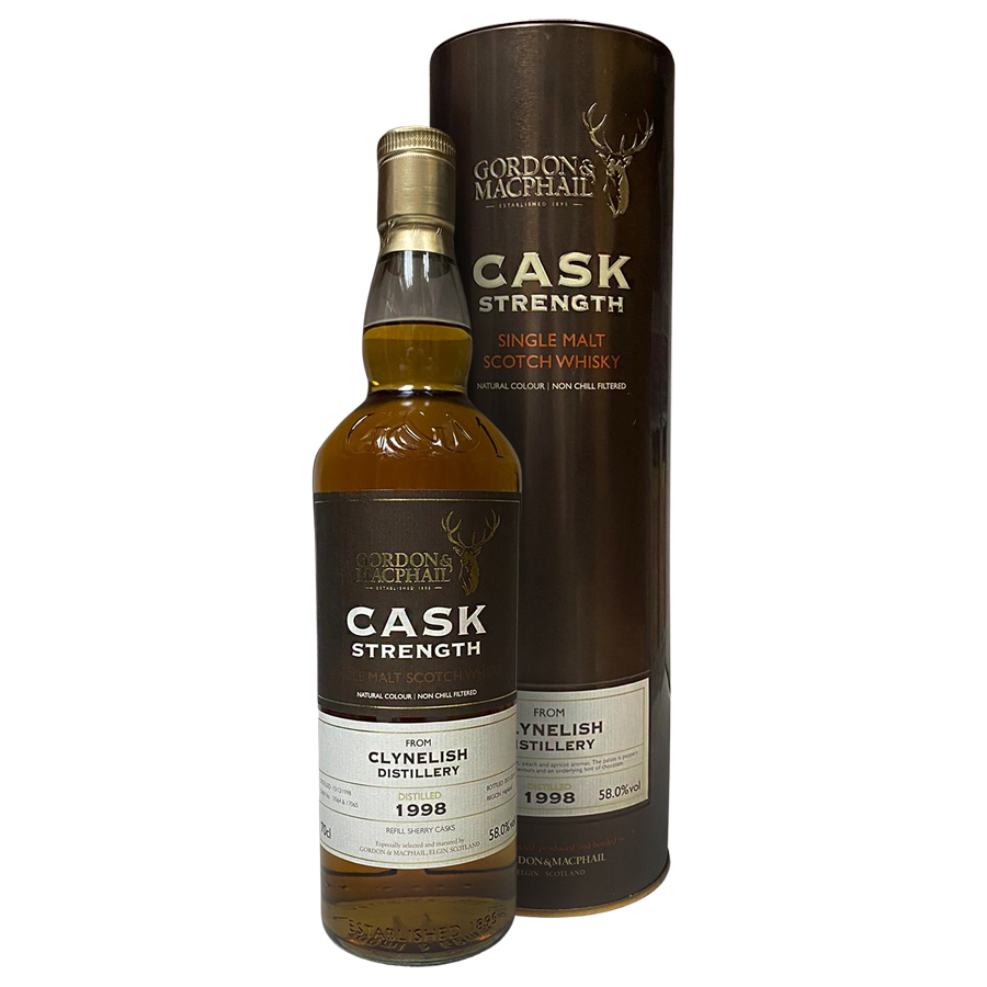 Clynelish 1998-2014 Cask Strength Refill Sherry Hogshead #17064 & #17065 58% (Gordon & Macphail)