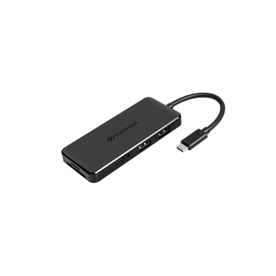 Transcend創見 六合一  HUB5C Type-C 多功能集線器 雙卡槽