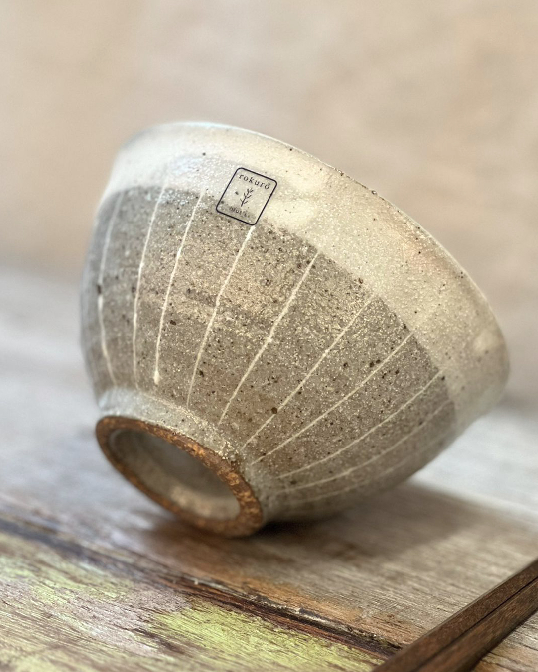 Rokuro Handmade Pottery Bowl Grey｜Blut's