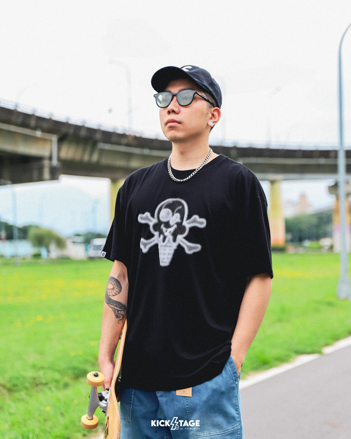 **特價商品售出不退換**BBC ICE CREAM HAZY S/S TEE 三色 冰淇淋 骷髏 像素 印花 短T【IC441-1201】