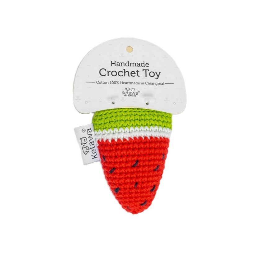 泰國Ketawa 手工針織玩具 - 西瓜