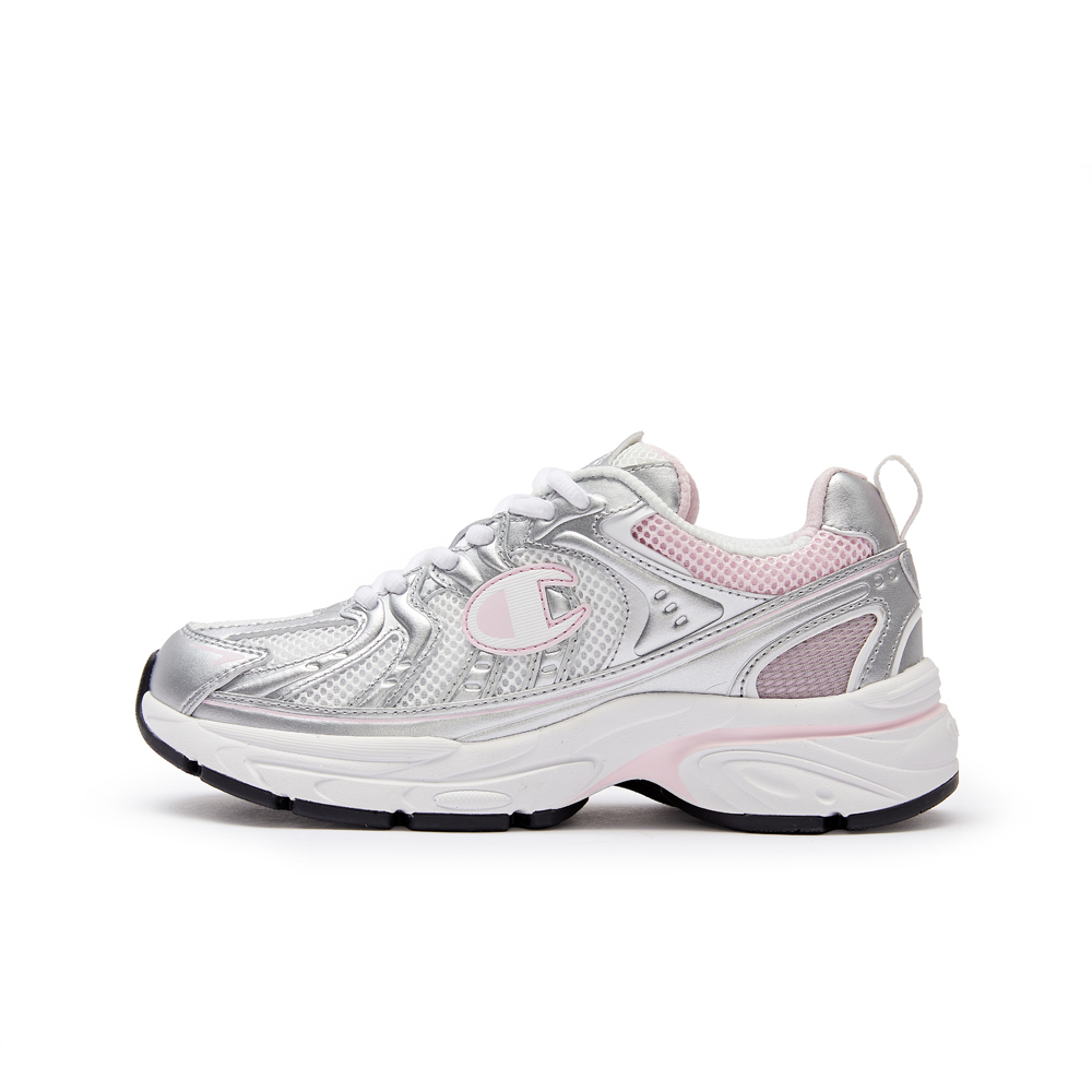 女款 - Time Racer 224音波慢跑鞋-銀粉色（U4AFCRW09K1）