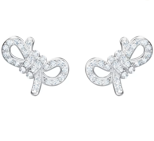 SWAROVSKI Lifelong Bow Stud Earrings 5627345