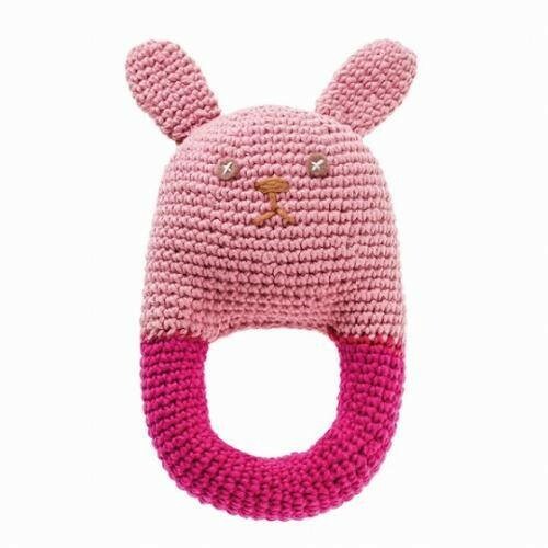泰國Ketawa 手工針織玩具 - 兔仔圈