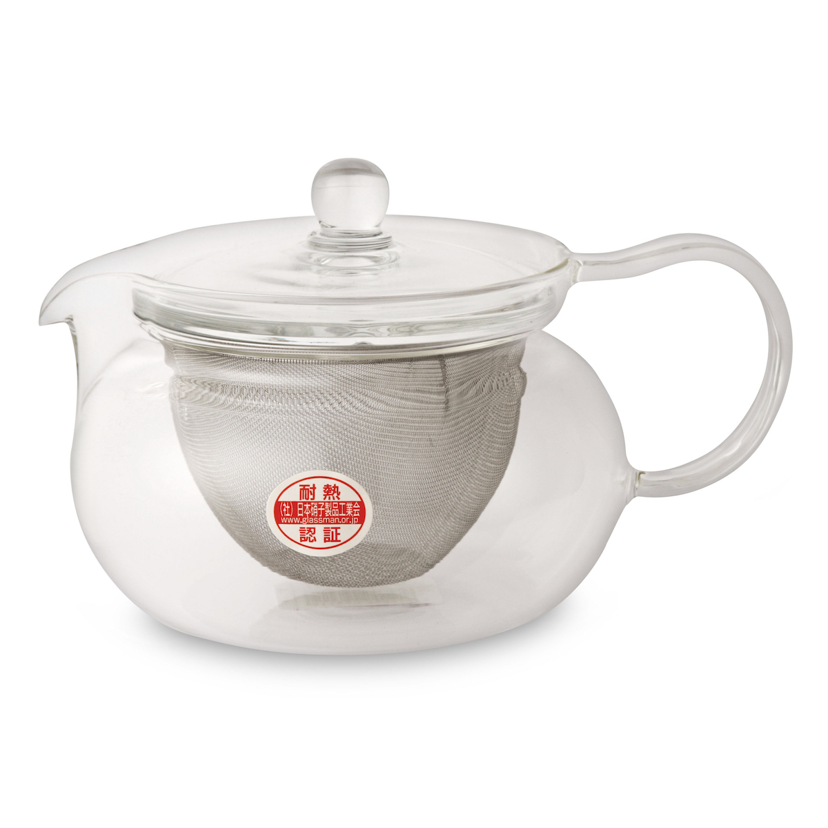 日本HARIO 450ml玻璃茶壺連隔 -CHJMN-45T