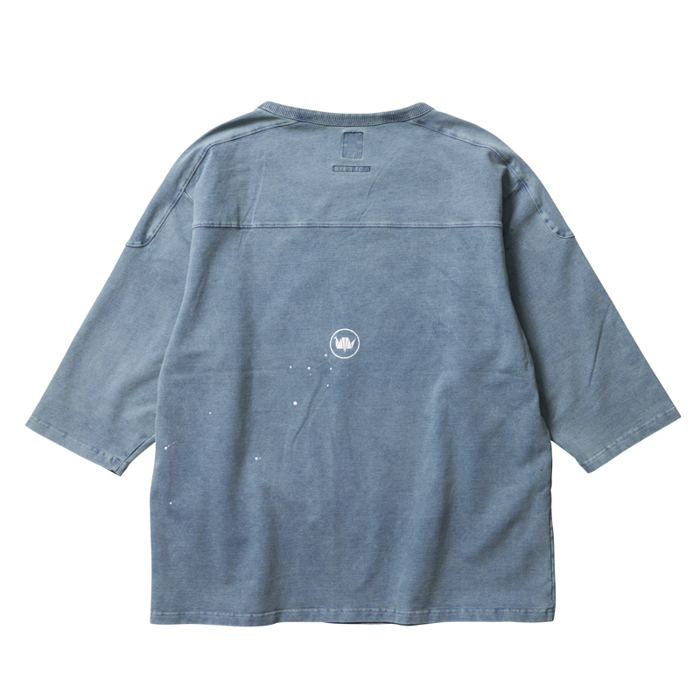 トップス Liberaiders INDIGO DYED CREWNECK Liberaiders リベレイダース INDIGO DYED CREWNECK T