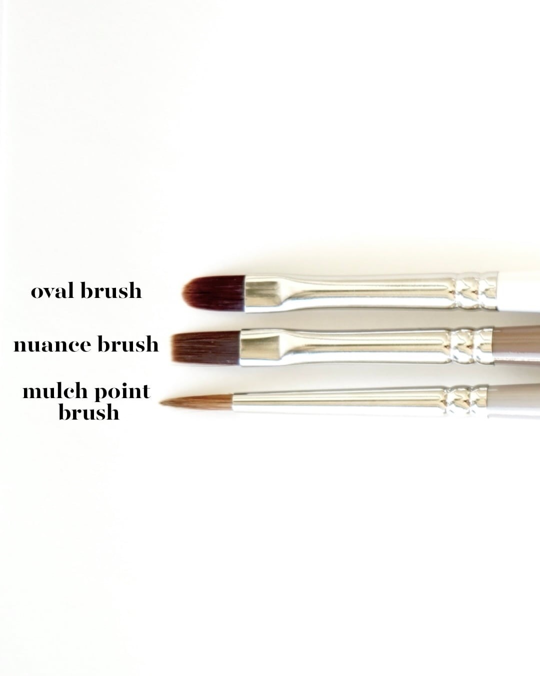 EL MOON by mananails brush 6款凝膠筆套裝(不附筆蓋)