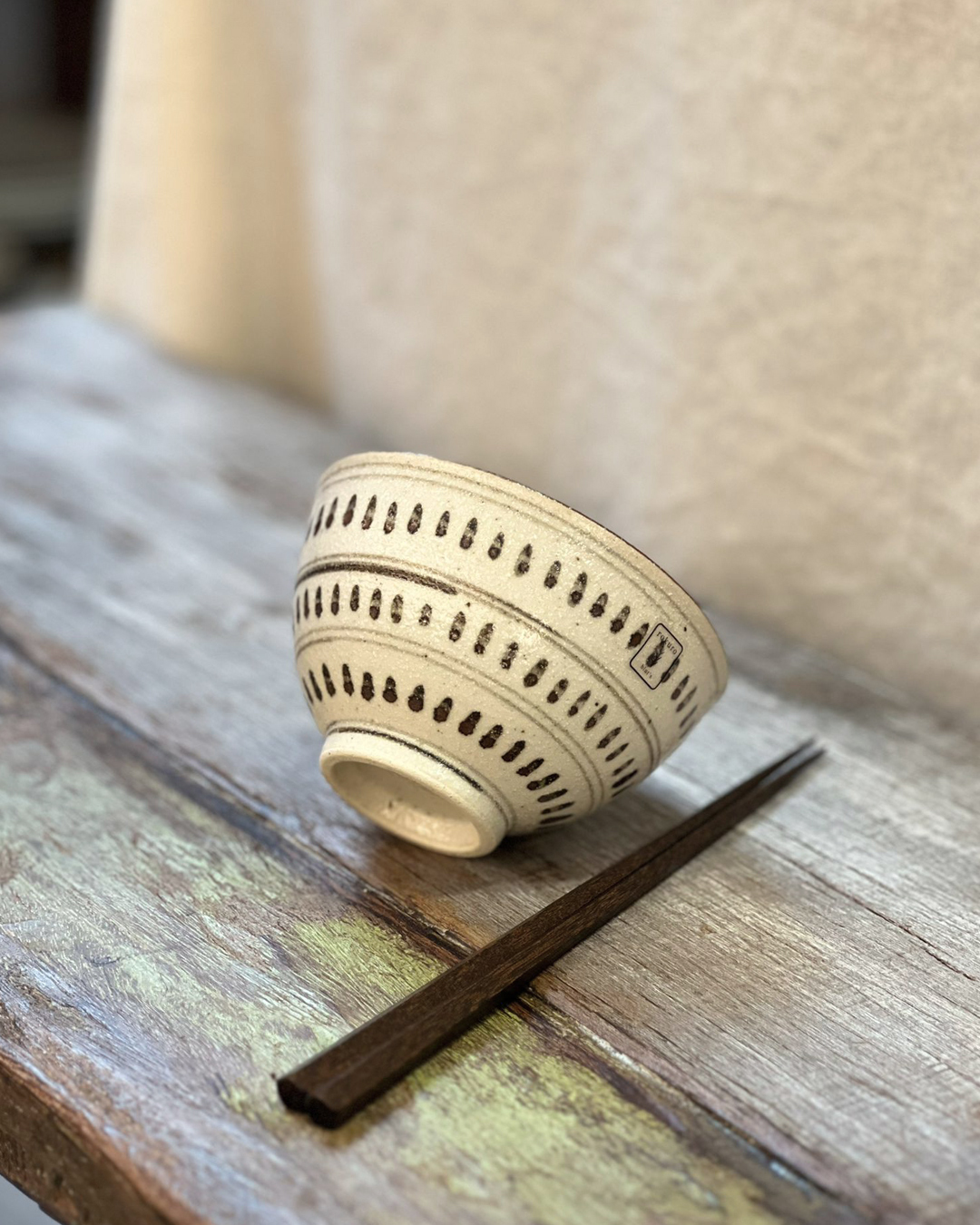 Rokuro Handmade Pottery Bowl White｜Blut's
