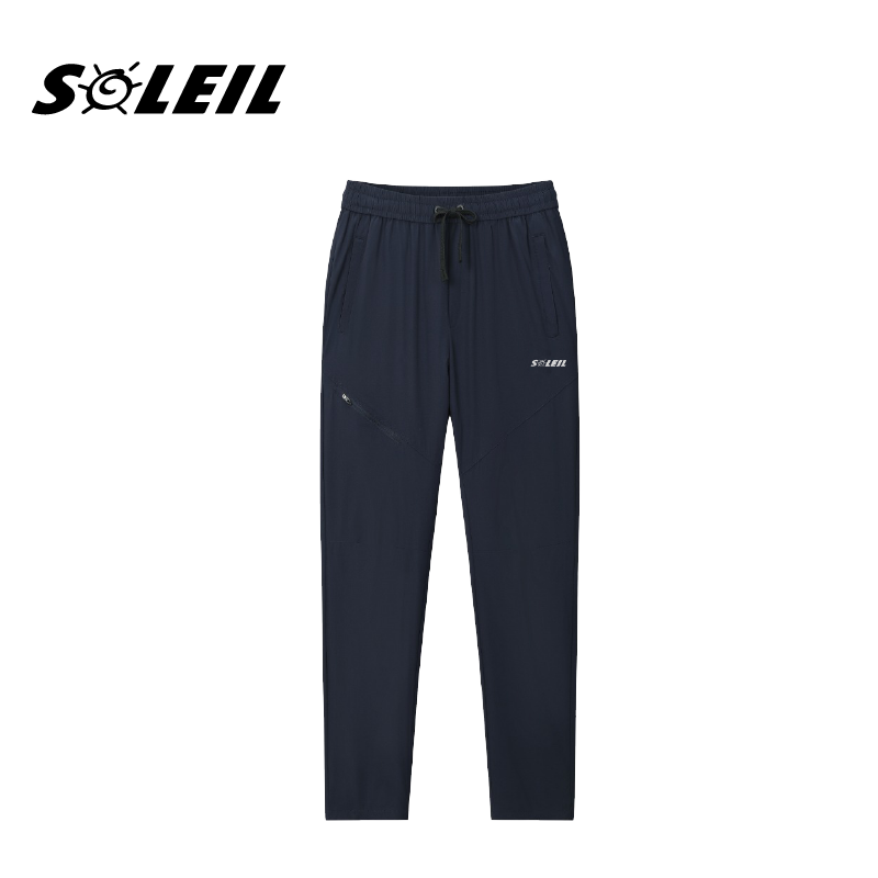 SOLEIL 三拉鍊口袋運動褲 男款 (2色) 涼感/防曬/排汗透氣/快乾/登山休閒 21ATS2331A