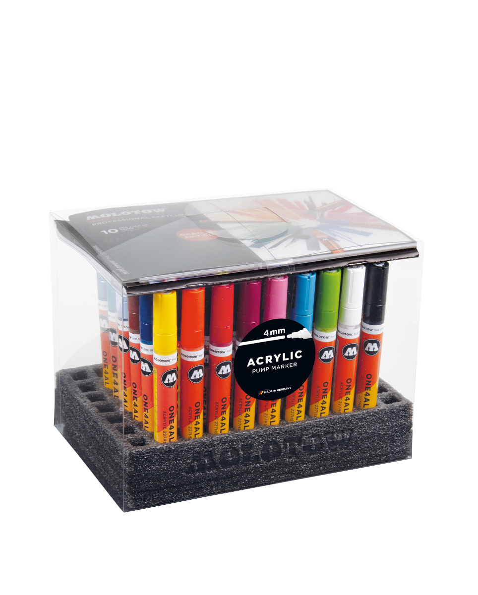 Display Set: 50 colors / 50 markers 4 mm 200645