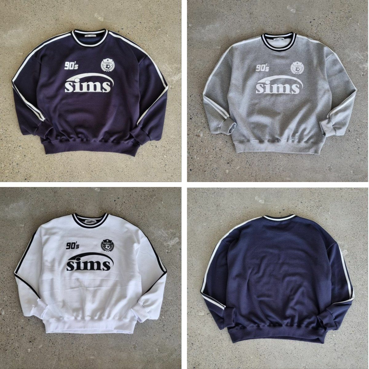 雙間英文字圖案衛衣 And Liberty-012T