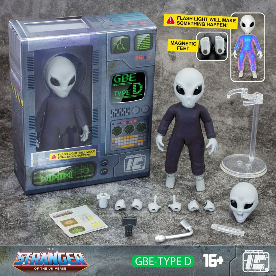 "THE STRANGER OF THE UNIVERSE TYPE D"