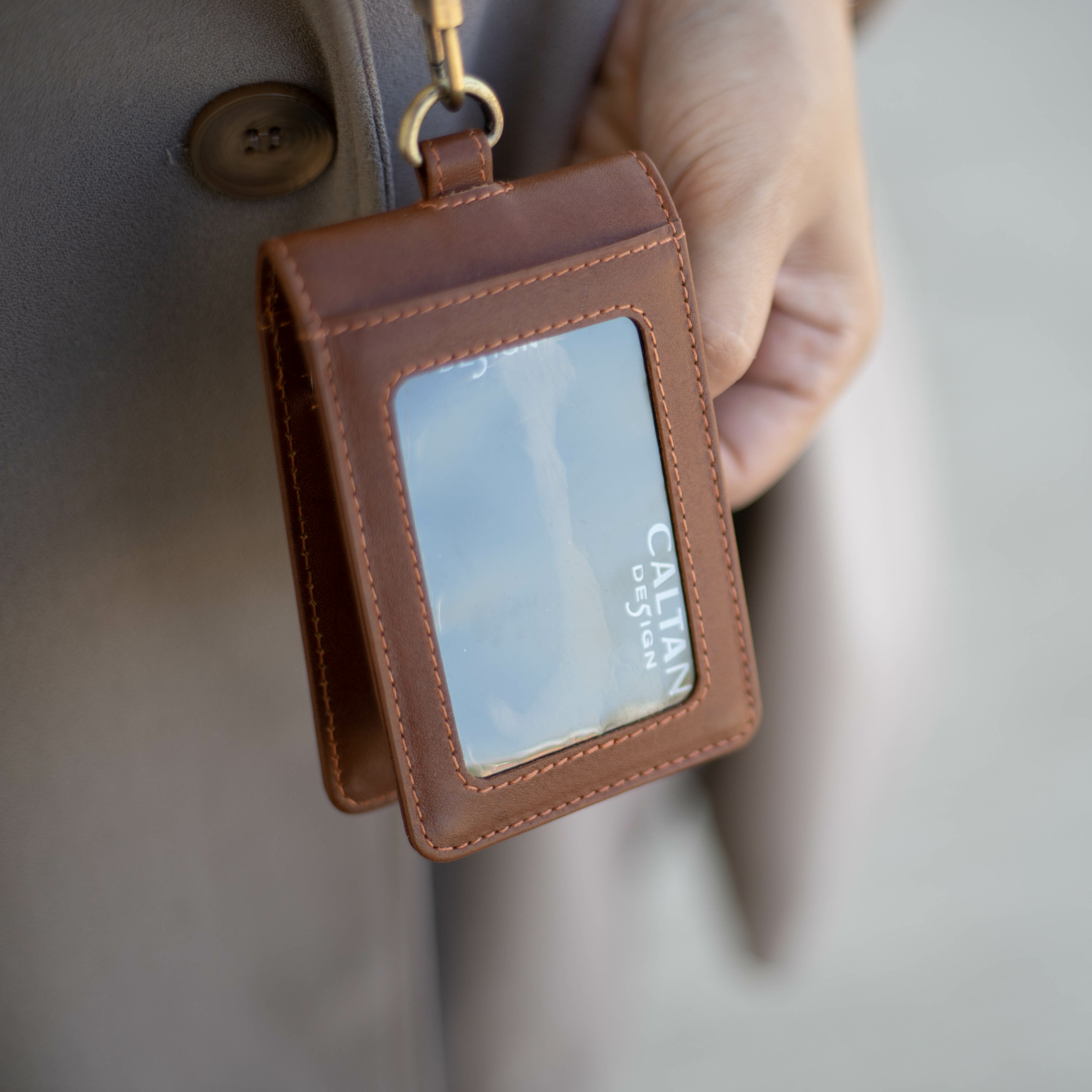 雙層折疊可拆式證件套-三色(075030)