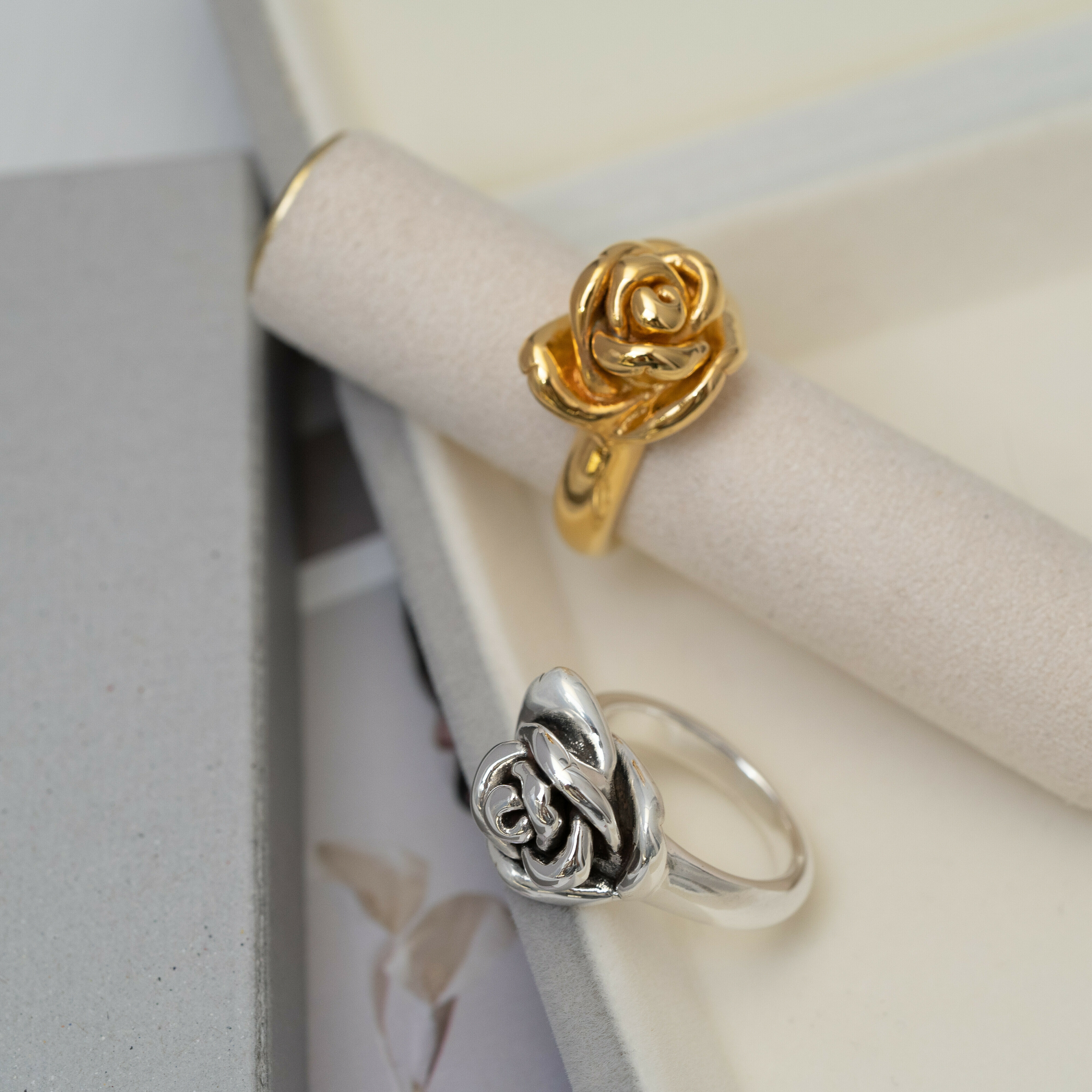 玫瑰花戒指 svr49