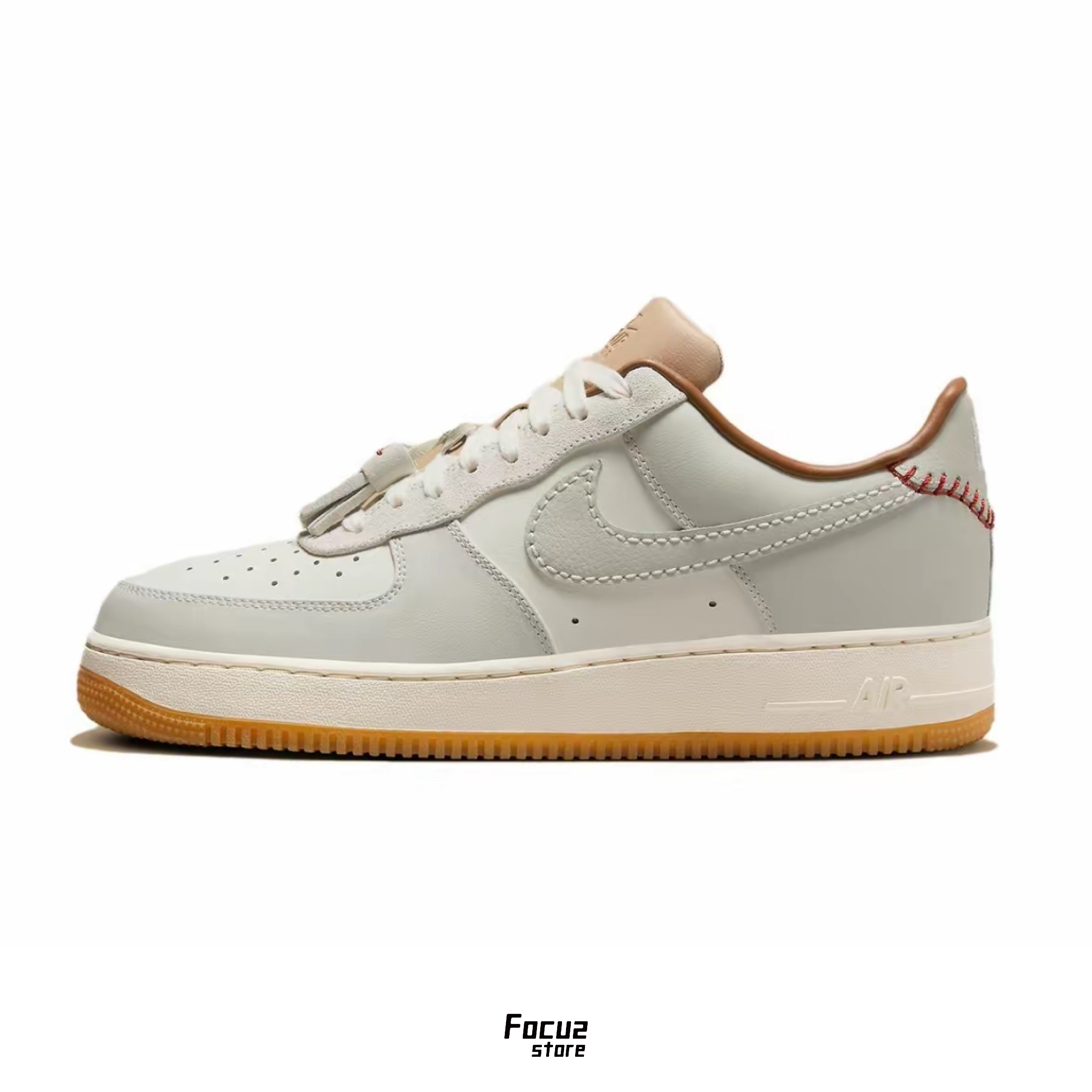 【Focus Store】預購 Nike Air Force 1 '07 'Tassels' 灰白 流蘇 HF5697-001