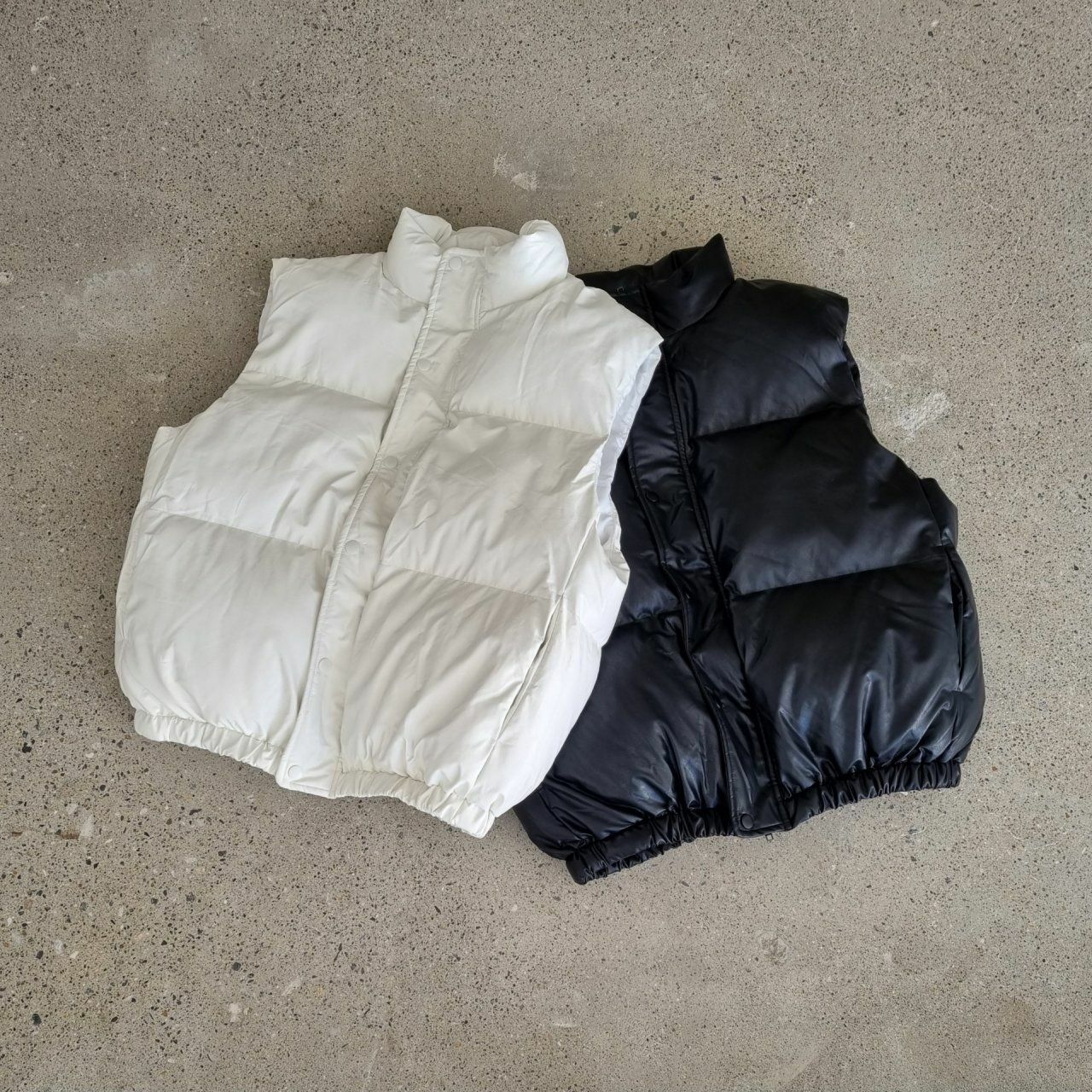 高領背心褸(夾棉) And Liberty-017V