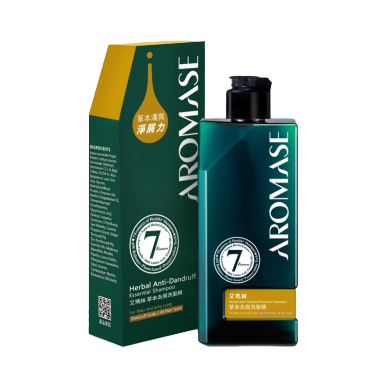 AROMASE艾瑪絲 草本去屑洗髮精 90ml/瓶