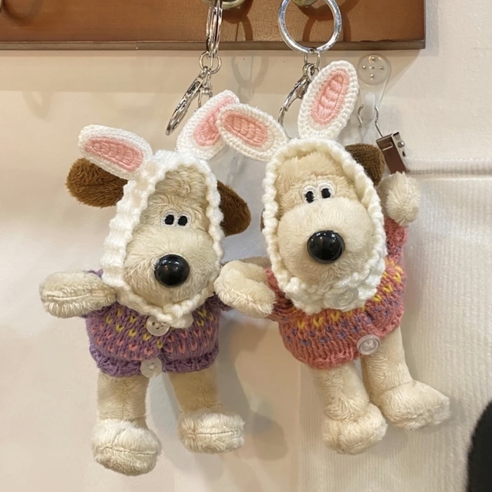 《42674》🐰兔兔頭套款阿高鑰匙圈(4款)