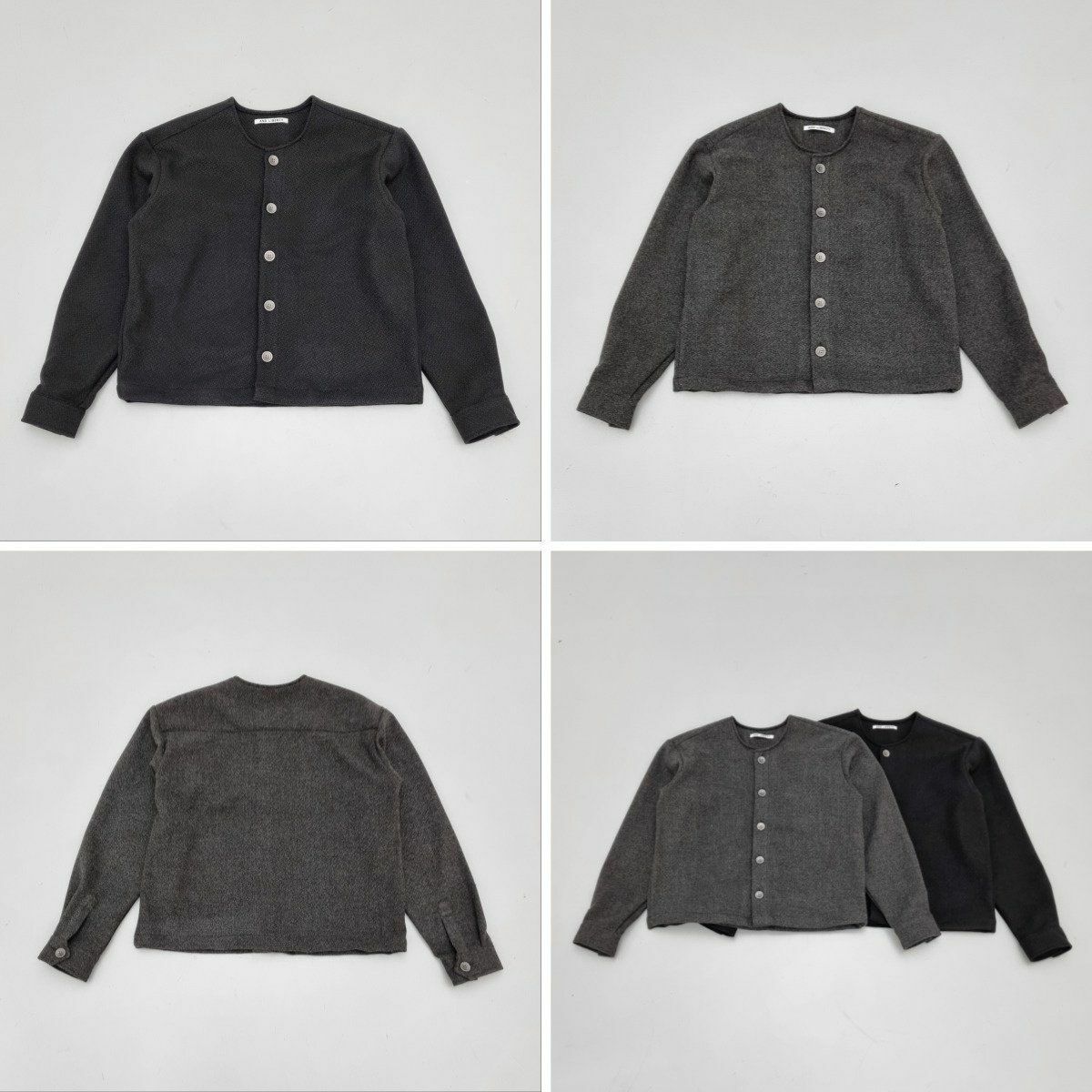 圓領淨色開胸外套 And Liberty-021JK