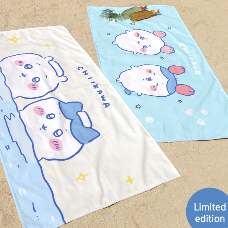 預訂｜韓國限定 Chiikawa & Hachiware 沙灘巾 140x70cm 毛巾