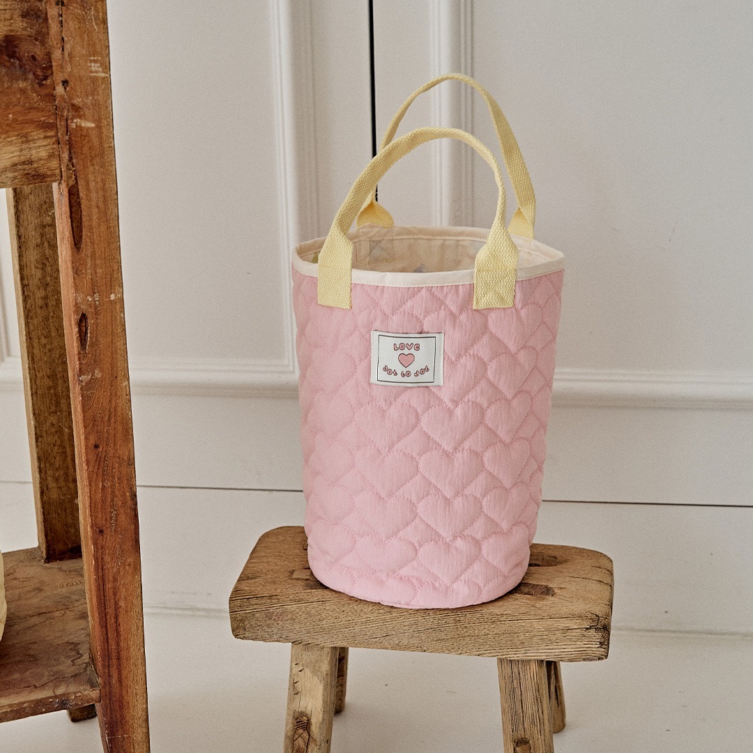 DOTvely愛心絎縫系列🍭-水桶包